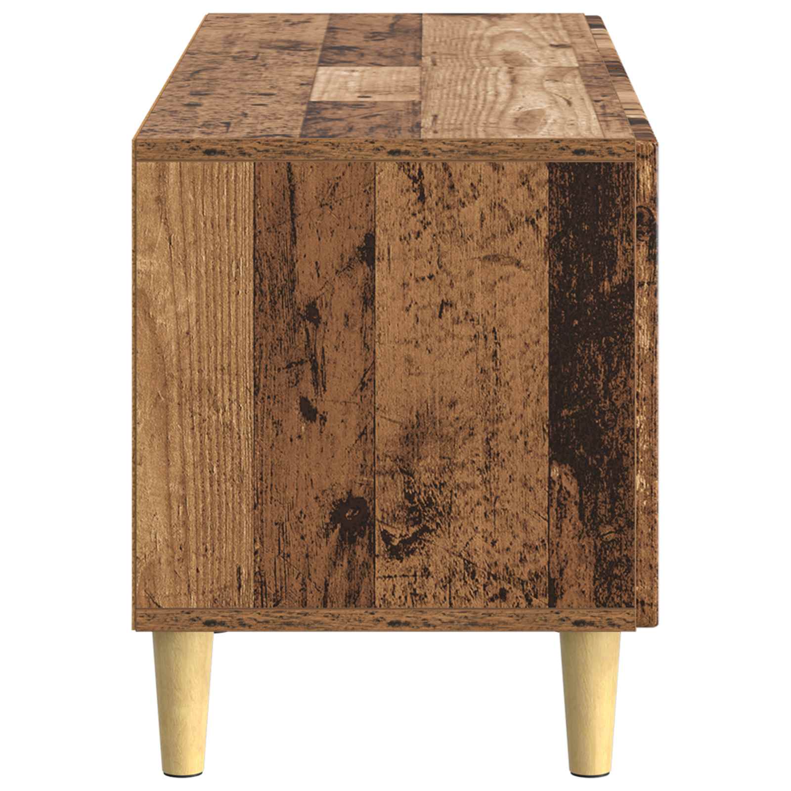 vidaXL Szafka pod telewizor Stare drewno Drewno inżynieryjne