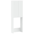 vidaXL Szafka toaletowa ARNHEM Biały 66 x 25,5 x 190 cm