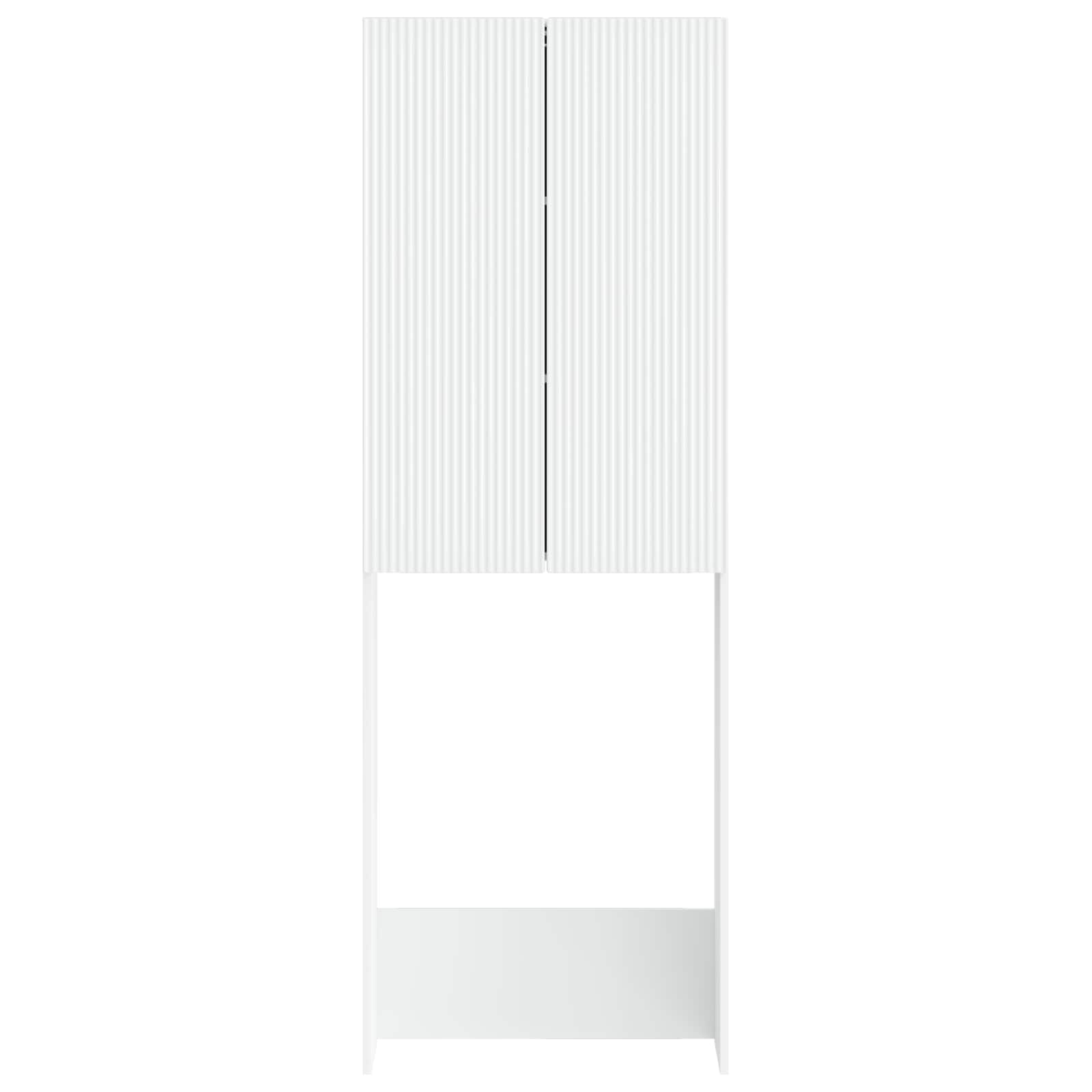 vidaXL Szafka toaletowa ARNHEM Biały 66 x 25,5 x 190 cm