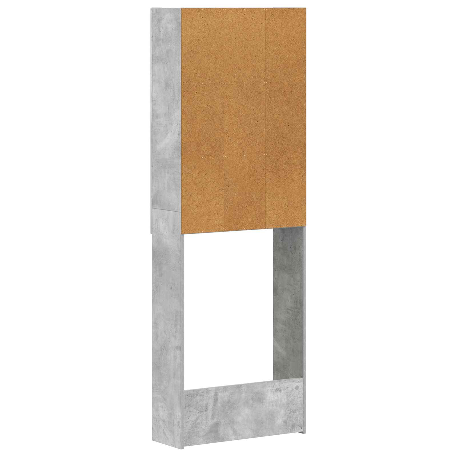 vidaXL Szafka toaletowa ARNHEM Betonowy szary 66 x 25,5 x 190 cm
