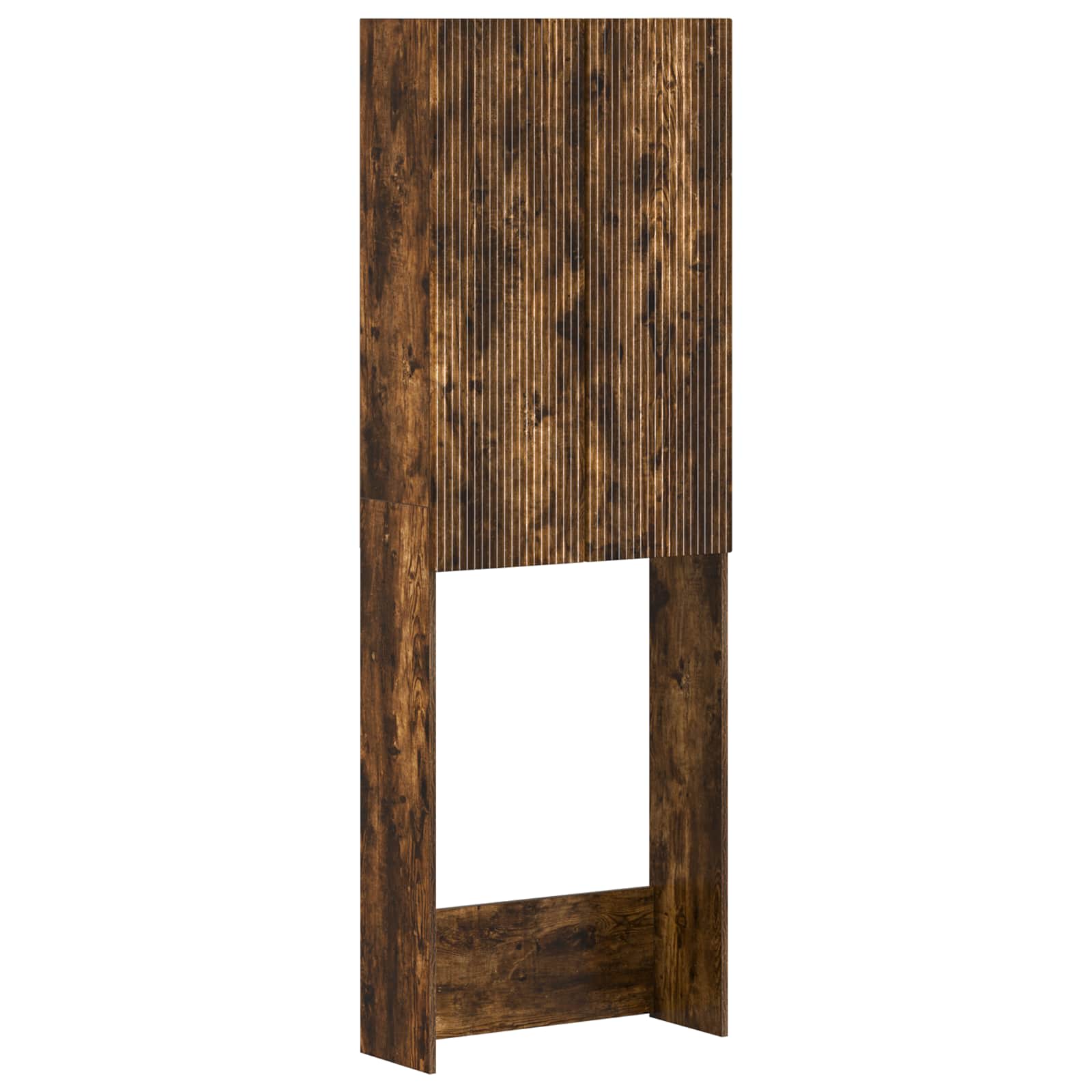 vidaXL Szafka toaletowa ARNHEM Dąb wędzony 66 x 25,5 x 190 cm