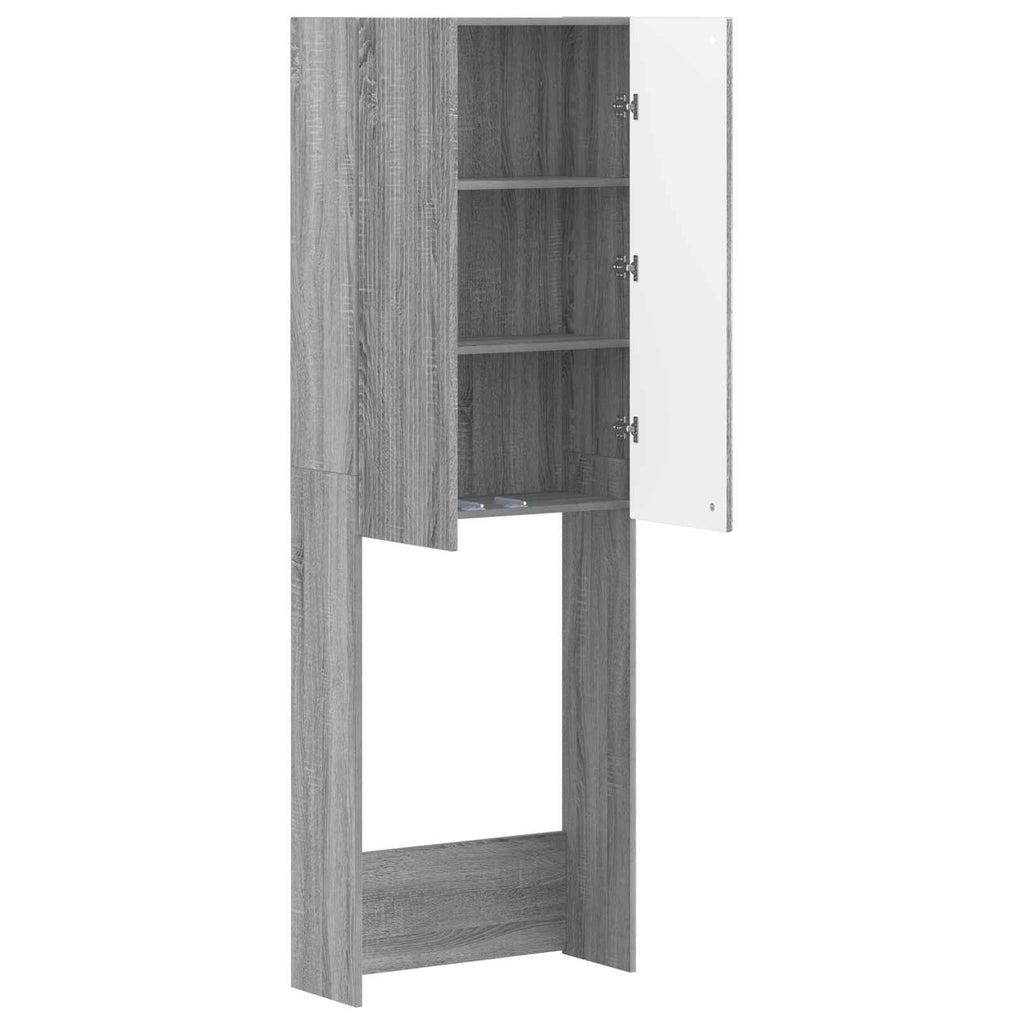 vidaXL Szafka toaletowa ARNHEM Szary Sonoma 66 x 25,5 x 190 cm