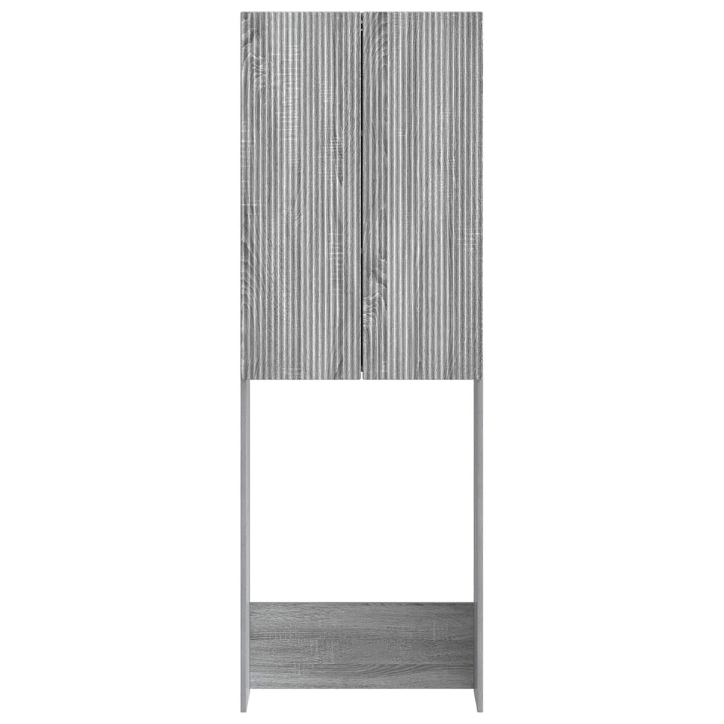 vidaXL Szafka toaletowa ARNHEM Szary Sonoma 66 x 25,5 x 190 cm