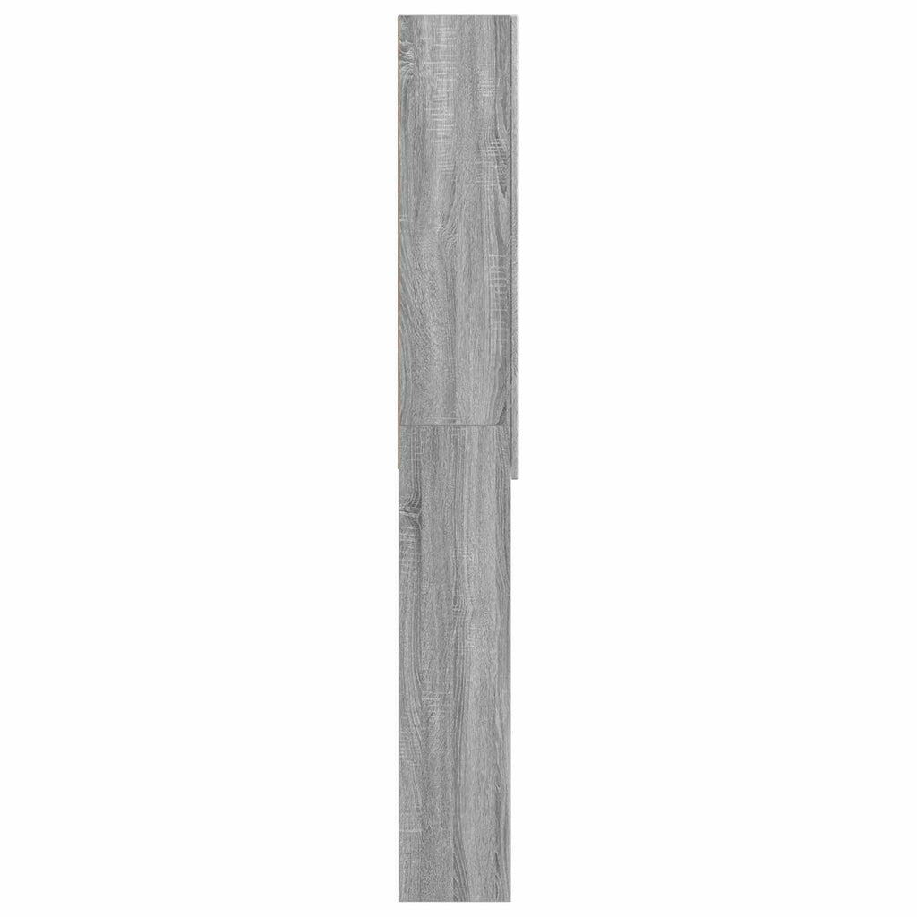 vidaXL Szafka toaletowa ARNHEM Szary Sonoma 66 x 25,5 x 190 cm