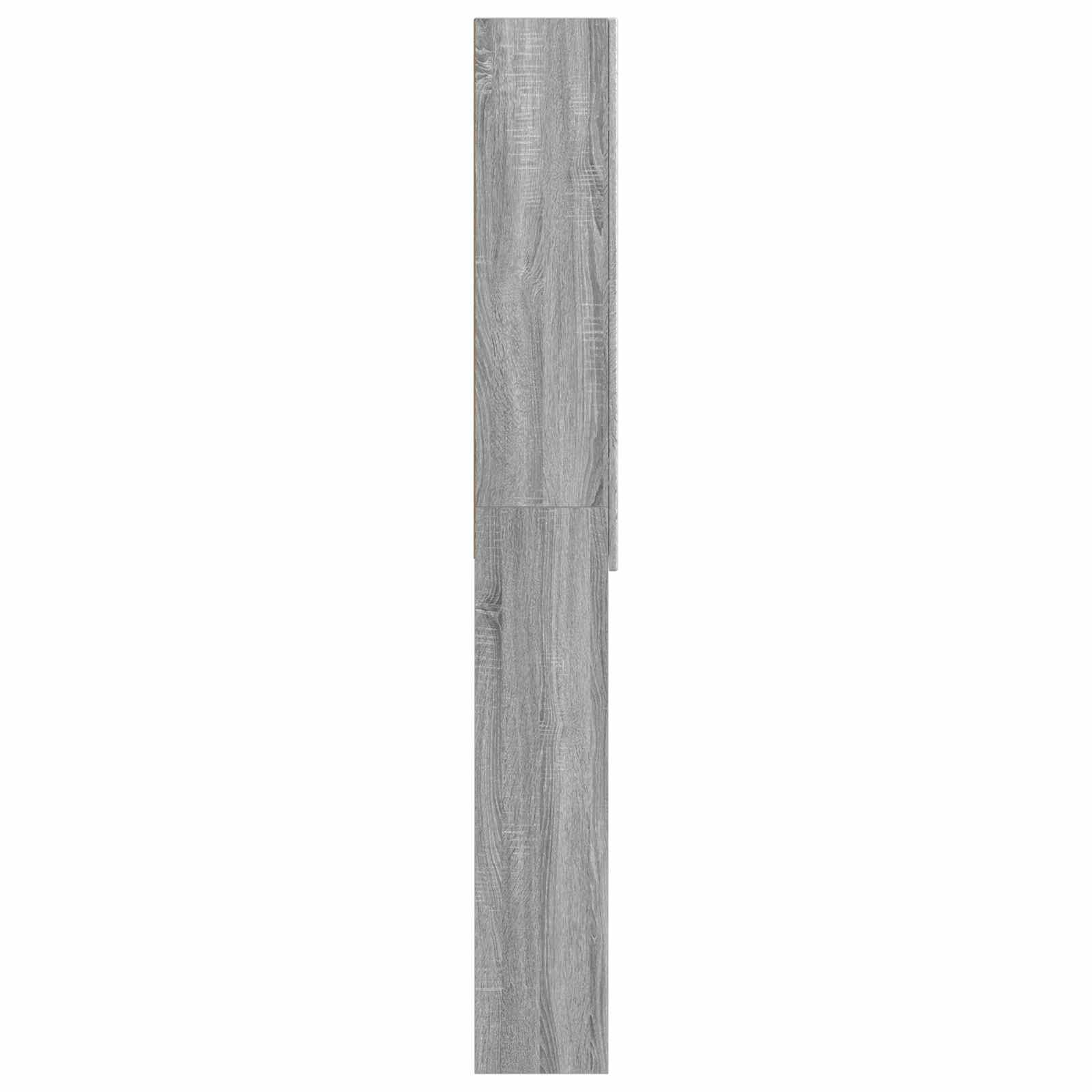 vidaXL Szafka toaletowa ARNHEM Szary Sonoma 66 x 25,5 x 190 cm