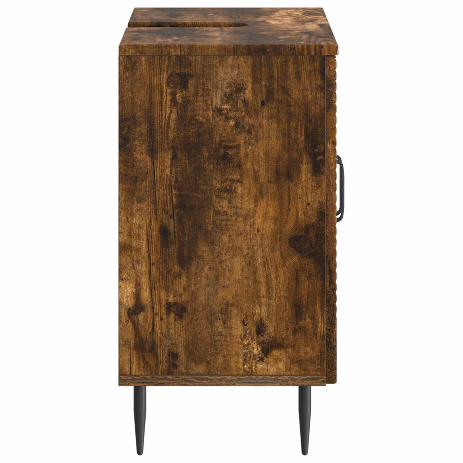 vidaXL Szafka pod umywalkę HAARLEM Dąb wędzony 59,5 x 31,5 x 59 cm