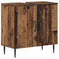 vidaXL Szafka pod umywalkę HAARLEM Stare drewno 59,5 x 31,5 x 59 cm