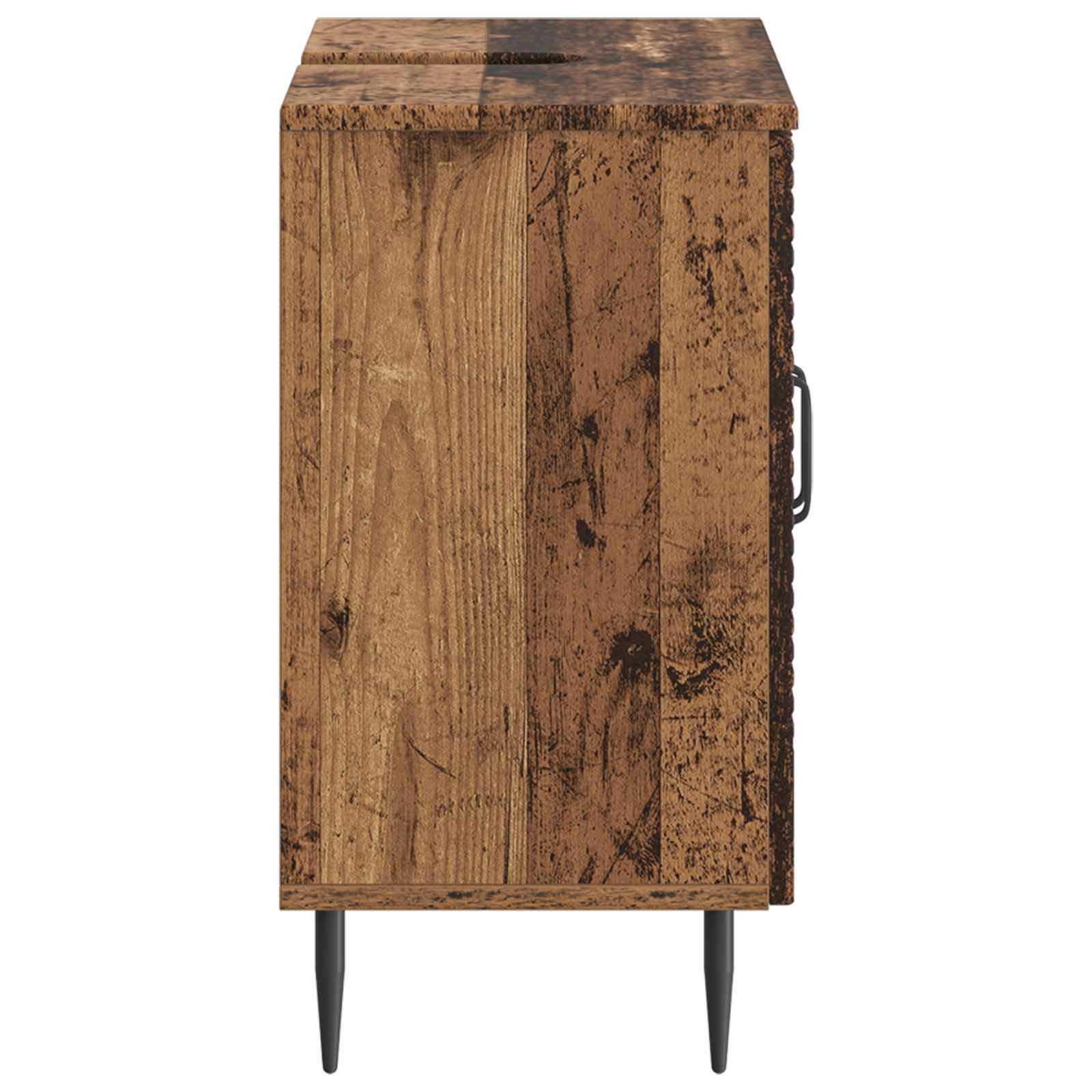 vidaXL Szafka pod umywalkę HAARLEM Stare drewno 59,5 x 31,5 x 59 cm