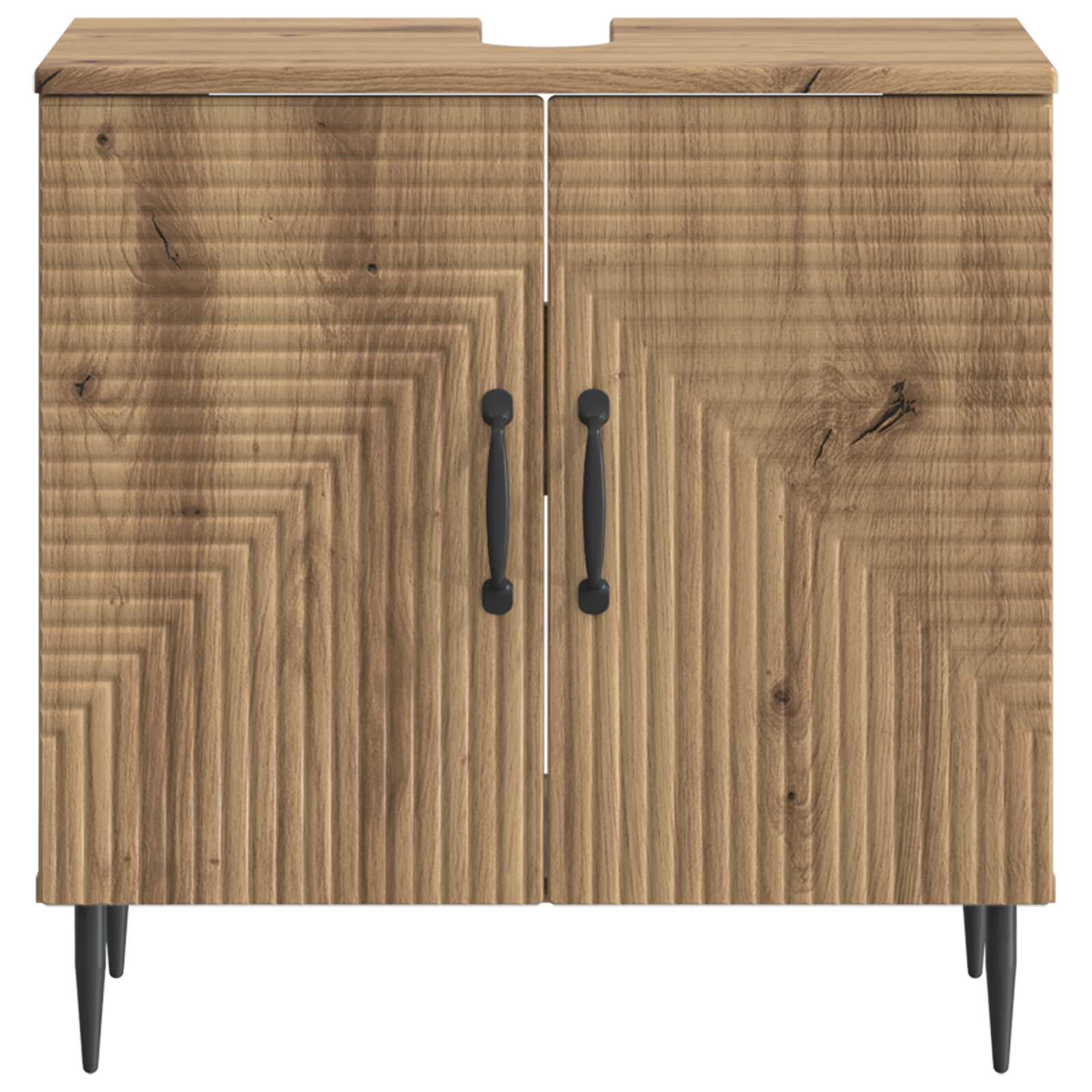 vidaXL Szafka pod umywalkę HAARLEM Dąb artisan 59,5 x 31,5 x 59 cm