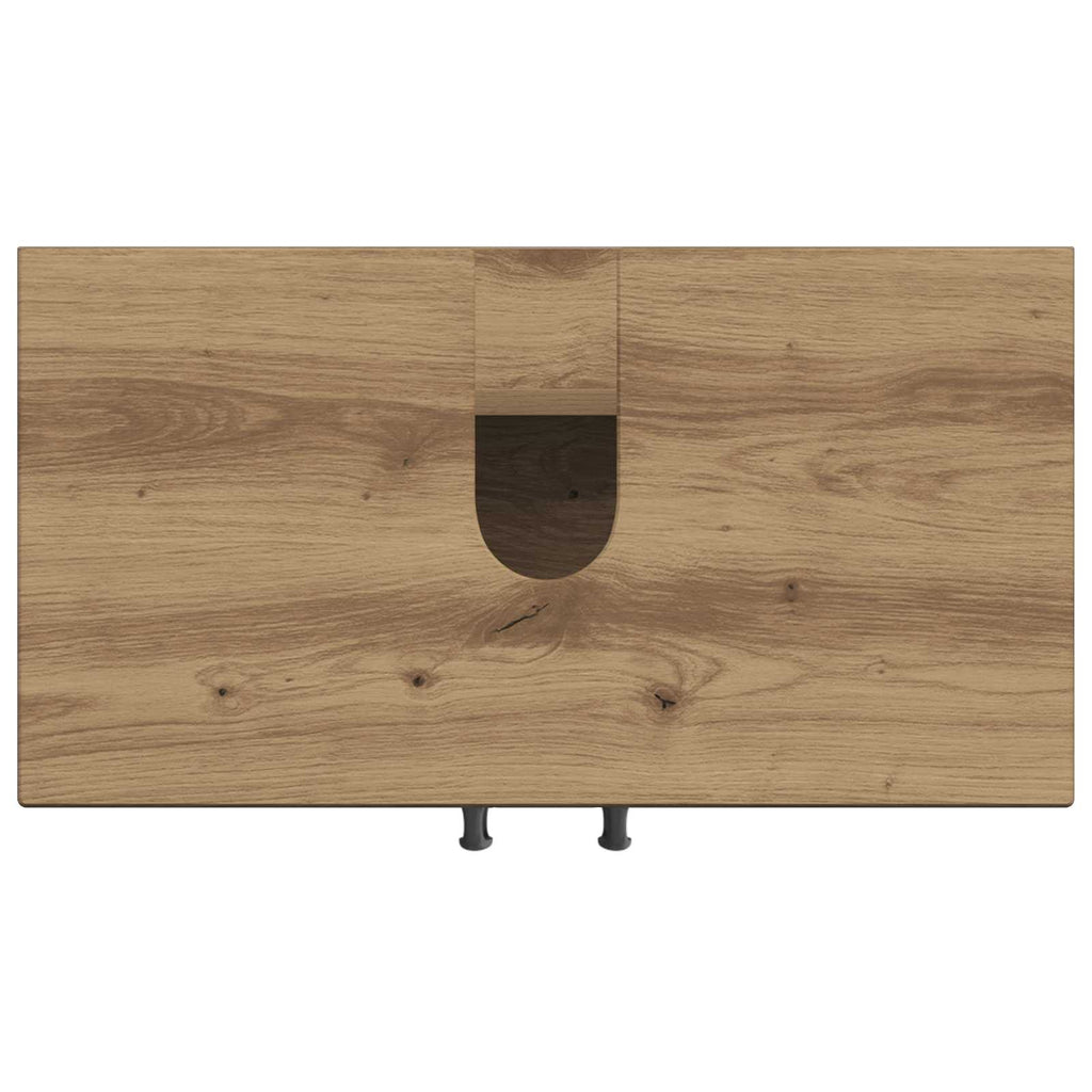 vidaXL Szafka pod umywalkę HAARLEM Dąb artisan 59,5 x 31,5 x 59 cm