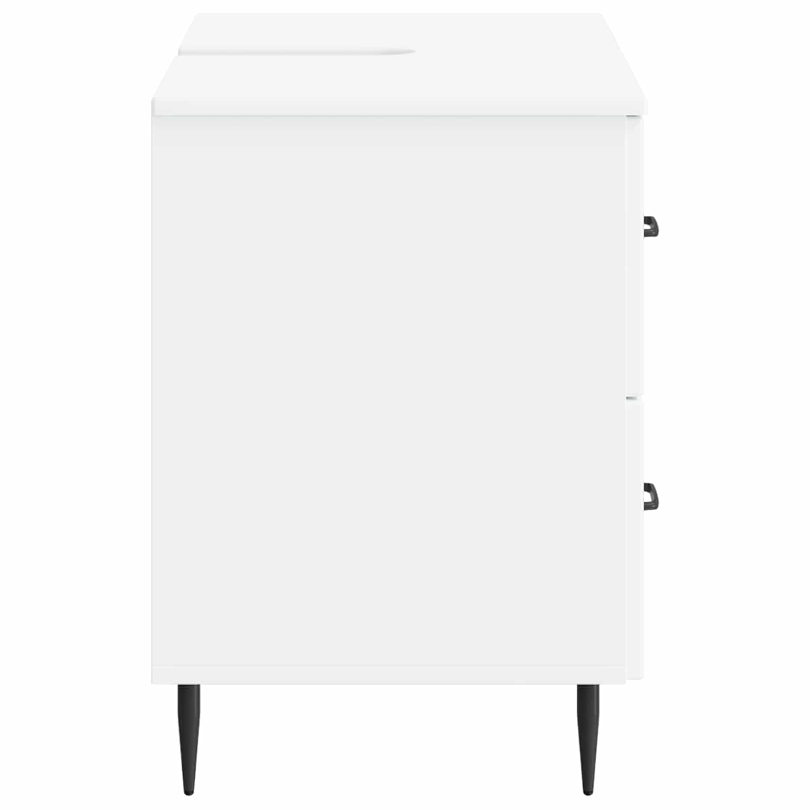 vidaXL Szafka pod umywalkę HAARLEM Biały 82 x 41 x 58,5 cm