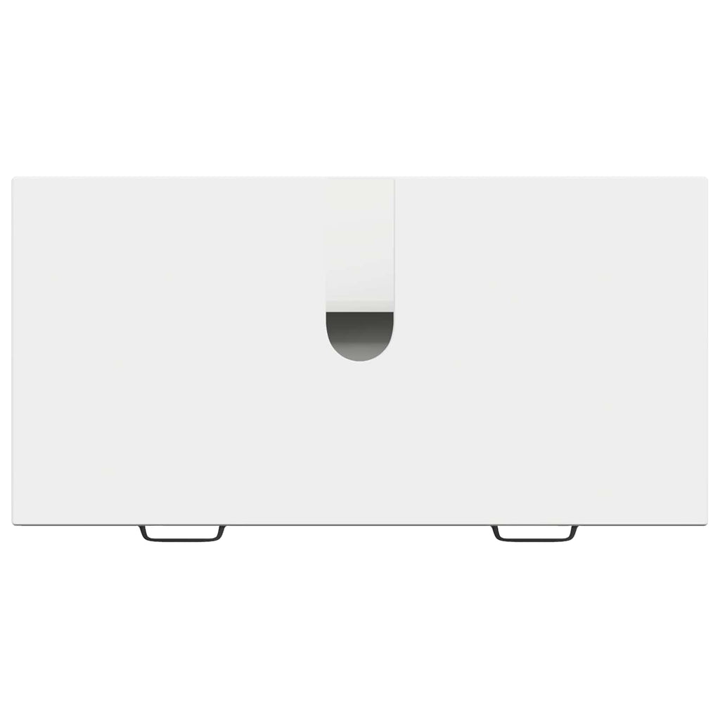 vidaXL Szafka pod umywalkę HAARLEM Biały 82 x 41 x 58,5 cm