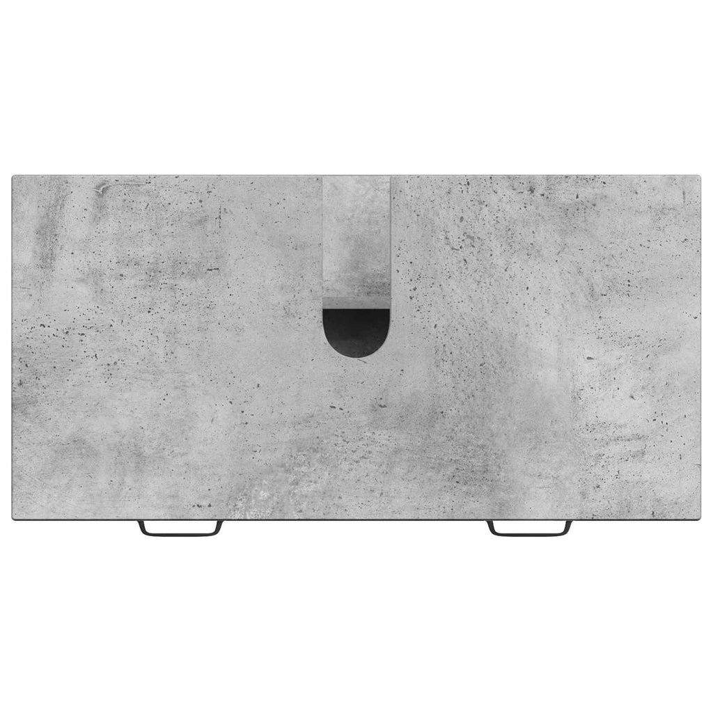 vidaXL Szafka pod umywalkę HAARLEM Betonowy szary 82 x 41 x 58,5 cm