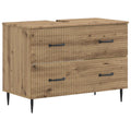 vidaXL Szafka pod umywalkę HAARLEM Dąb artisan 82 x 41 x 58,5 cm