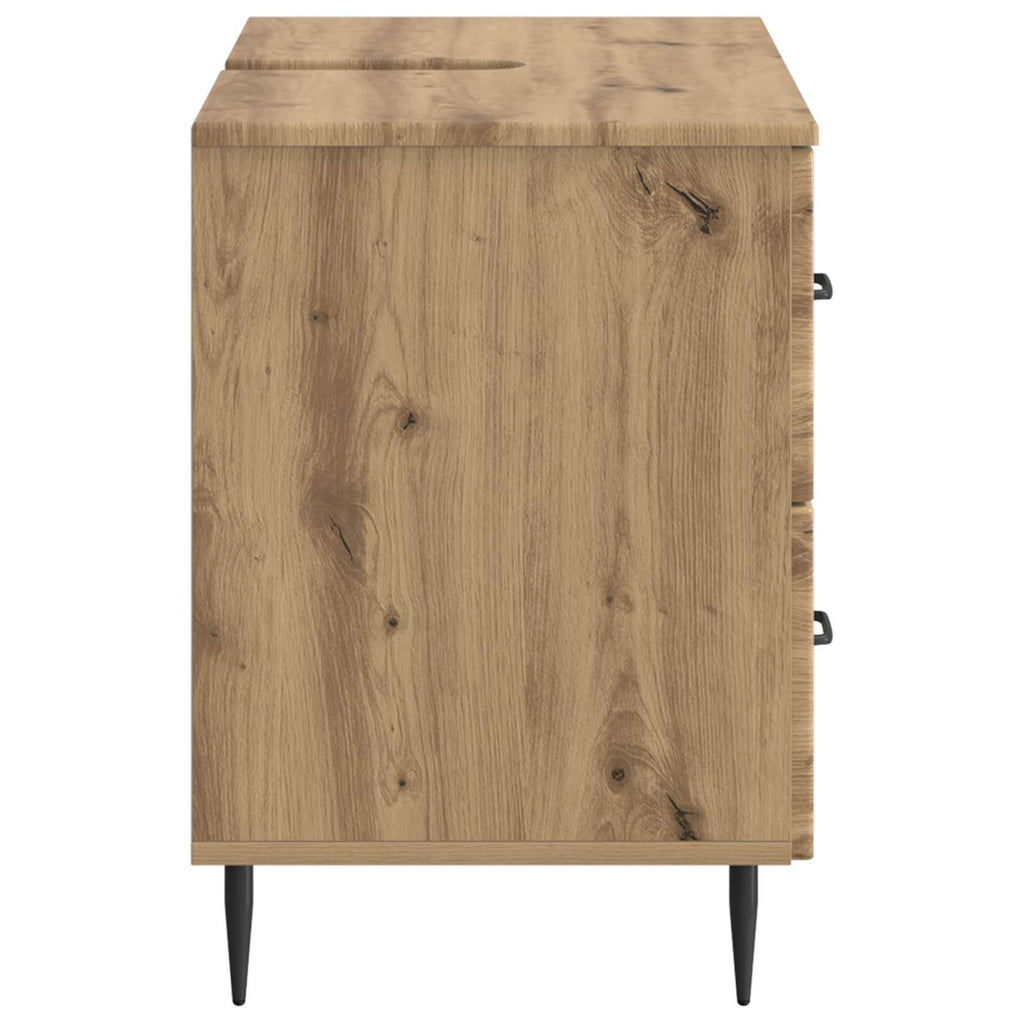 vidaXL Szafka pod umywalkę HAARLEM Dąb artisan 82 x 41 x 58,5 cm