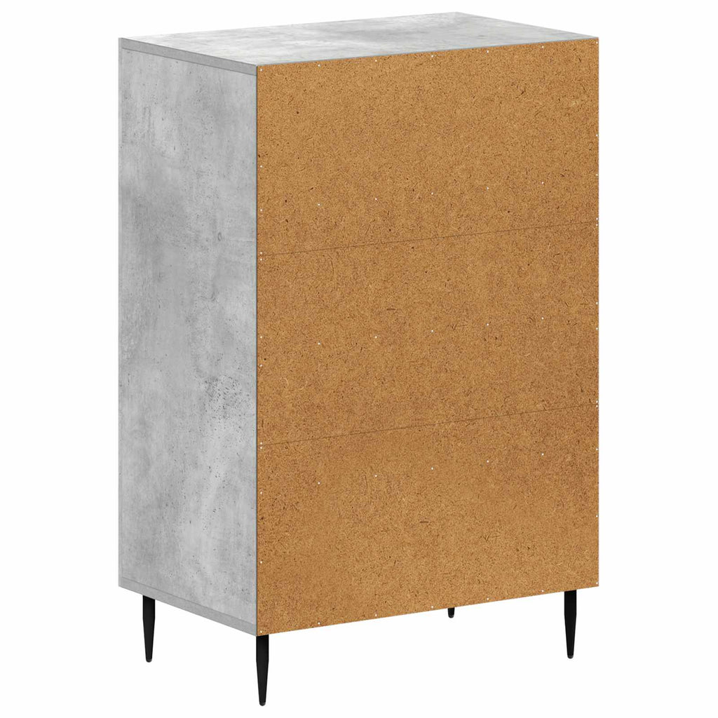 vidaXL Szafka Łazienkowa HAARLEM Betonowy szary 59,5 x 31 x 80 cm