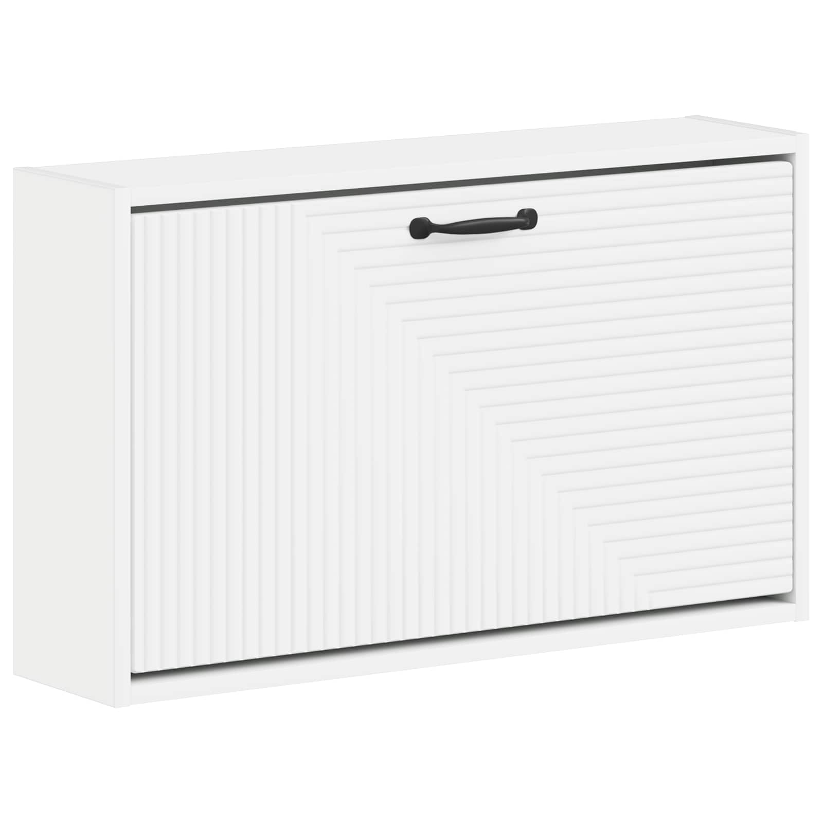 vidaXL Wisząca szafka na buty HAARLEM 71 x 17 x 43 cm Biały