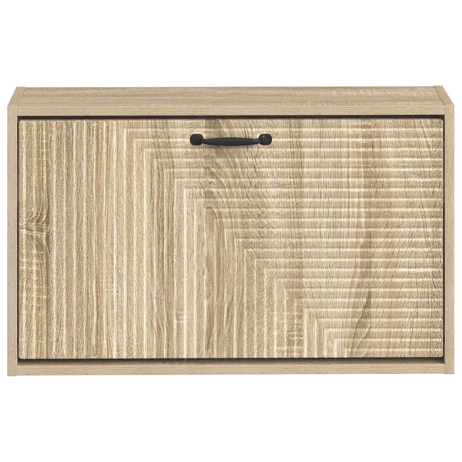 vidaXL Wisząca szafka na buty HAARLEM 71 x 17 x 43 cm dąb Sonoma