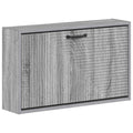 vidaXL Wisząca szafka na buty HAARLEM 71 x 17 x 43 cm Szary Sonoma