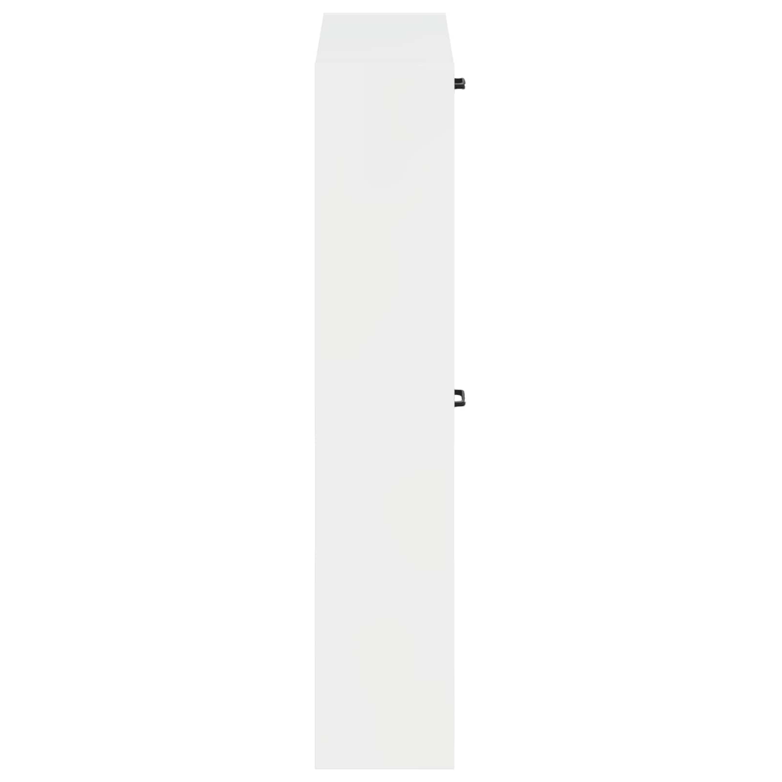 vidaXL Wisząca szafka na buty HAARLEM 71 x 17 x 86 cm