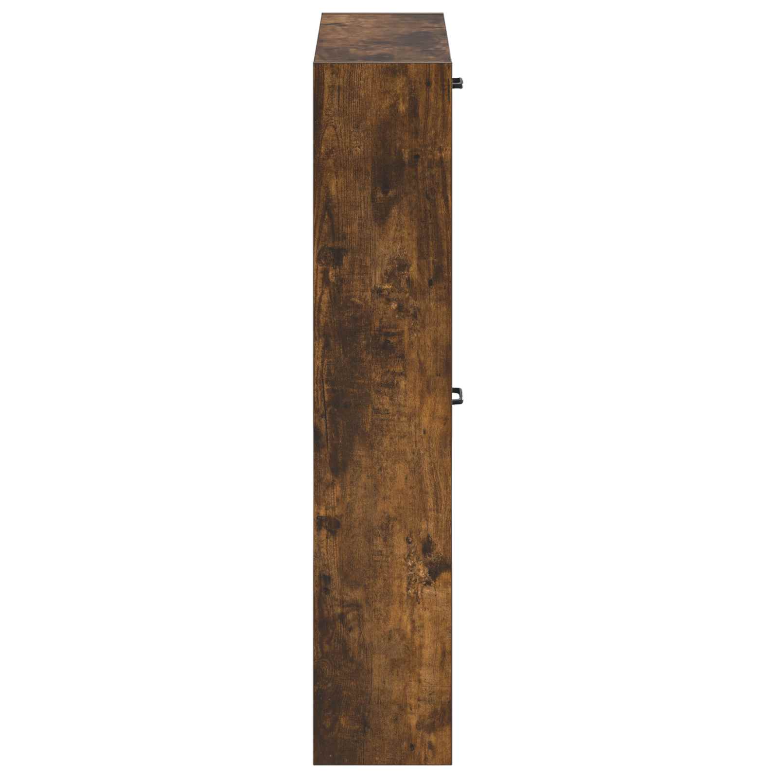 vidaXL Wisząca szafka na buty HAARLEM 71 x 17 x 86 cm Dąb wędzony