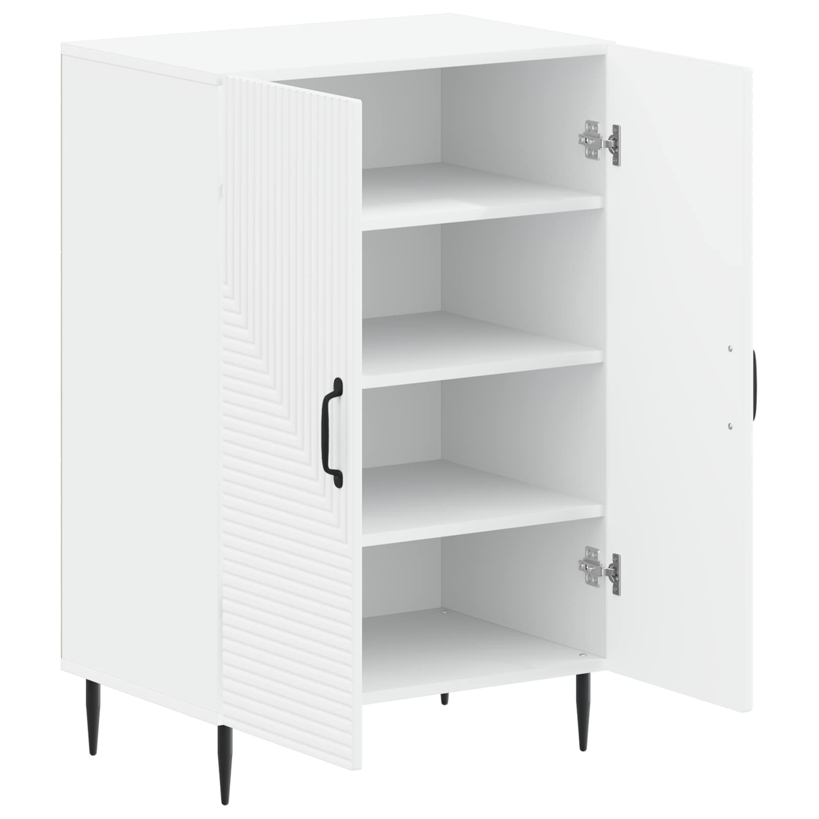 vidaXL Szafka na buty HAARLEM 59,5 x 39,5 x 89,5 cm Biały