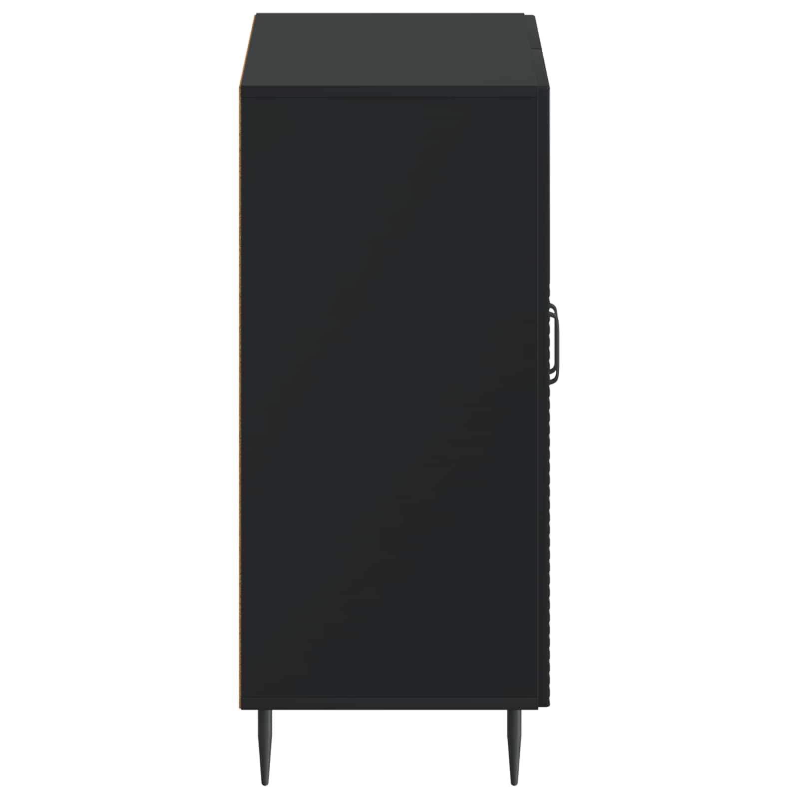 vidaXL Szafka na buty HAARLEM 59,5 x 39,5 x 89,5 cm Czarny