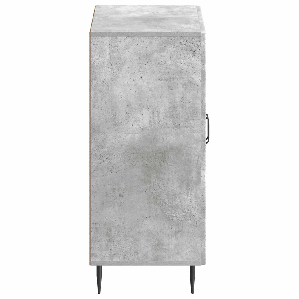 vidaXL Szafka na buty HAARLEM 59,5 x 39,5 x 89,5 cm Betonowy szary