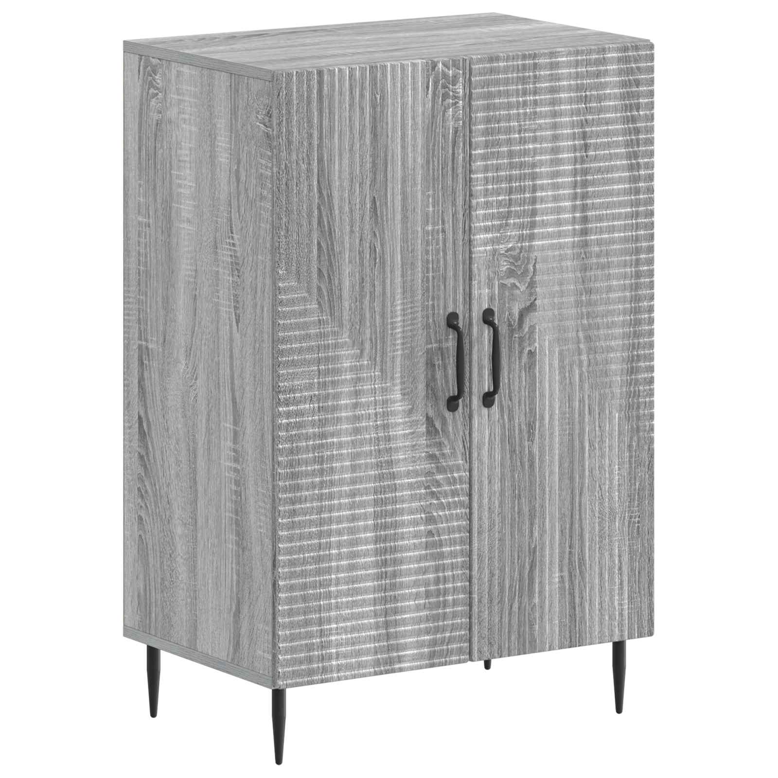 vidaXL Szafka na buty HAARLEM 59,5 x 39,5 x 89,5 cm Szary Sonoma