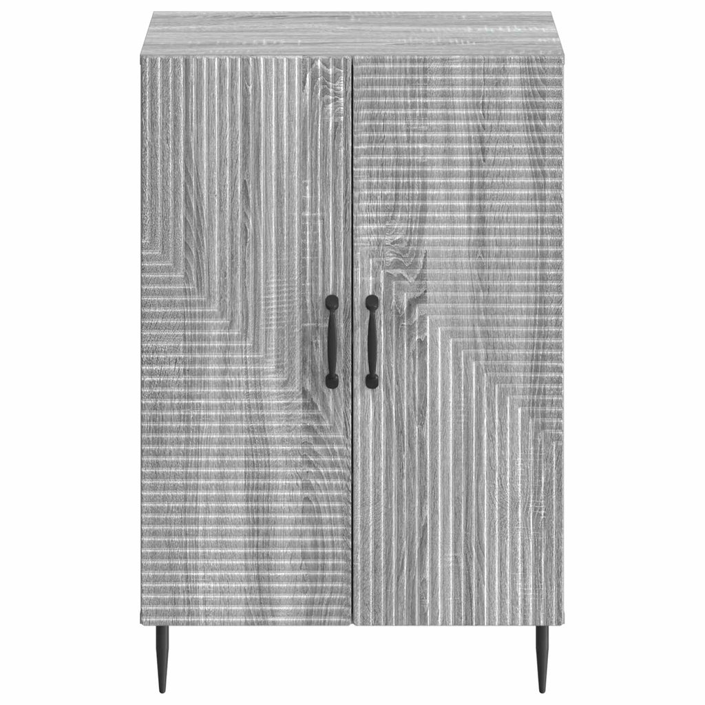 vidaXL Szafka na buty HAARLEM 59,5 x 39,5 x 89,5 cm Szary Sonoma