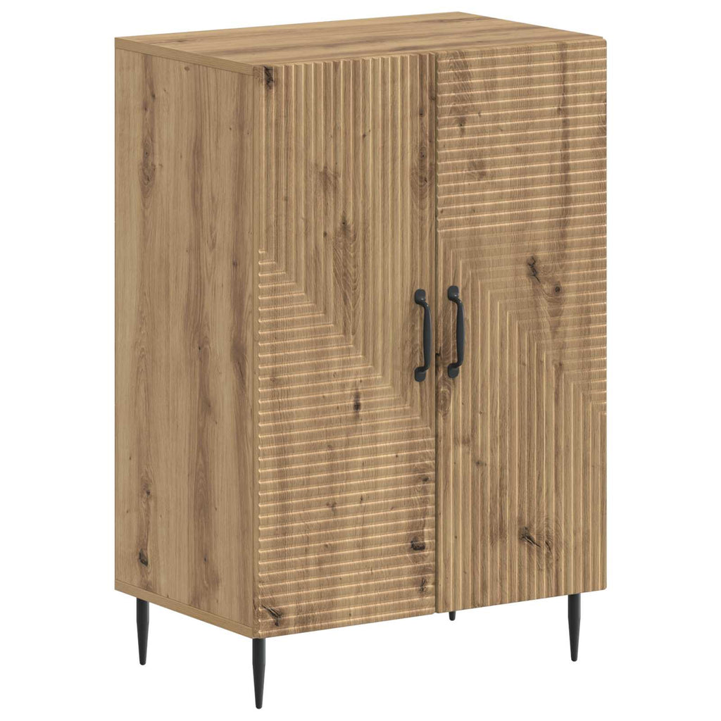 vidaXL Szafka na buty HAARLEM 59,5 x 39,5 x 89,5 cm Dąb artisan