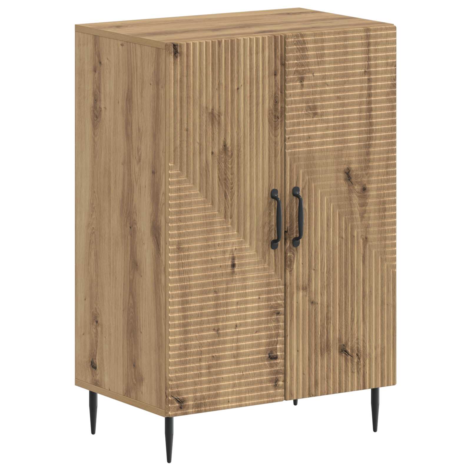vidaXL Szafka na buty HAARLEM 59,5 x 39,5 x 89,5 cm Dąb artisan
