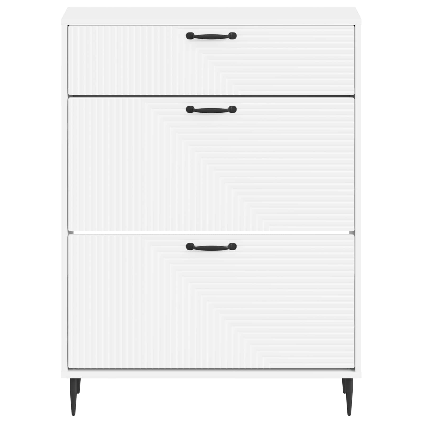 vidaXL Szafka na buty HAARLEM 78 x 24 x 103 cm Drewno inżynieryjne