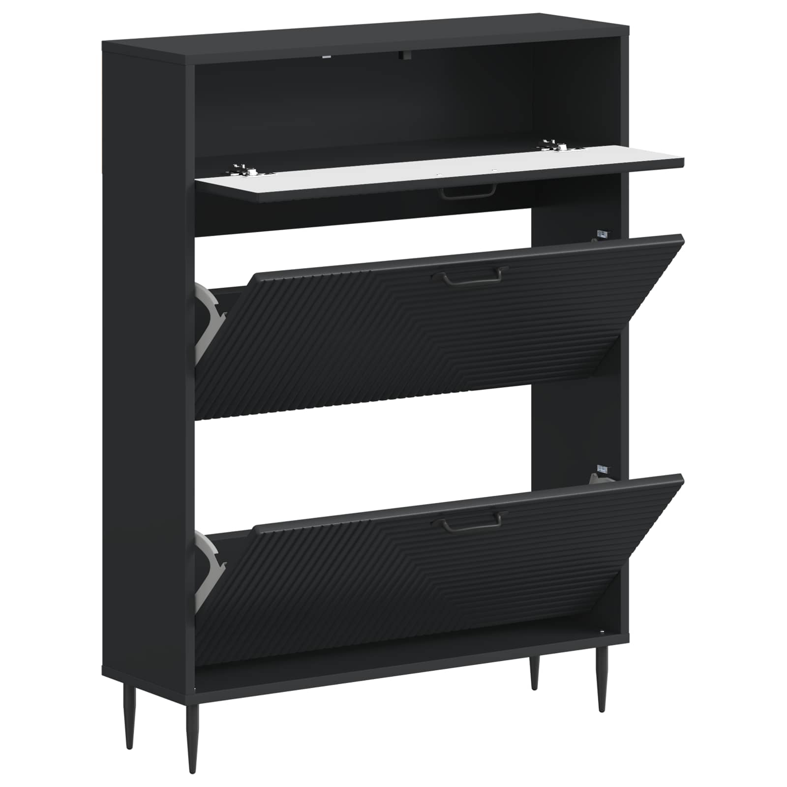 vidaXL Szafka na buty HAARLEM 78 x 24 x 103 cm Drewno inżynieryjne