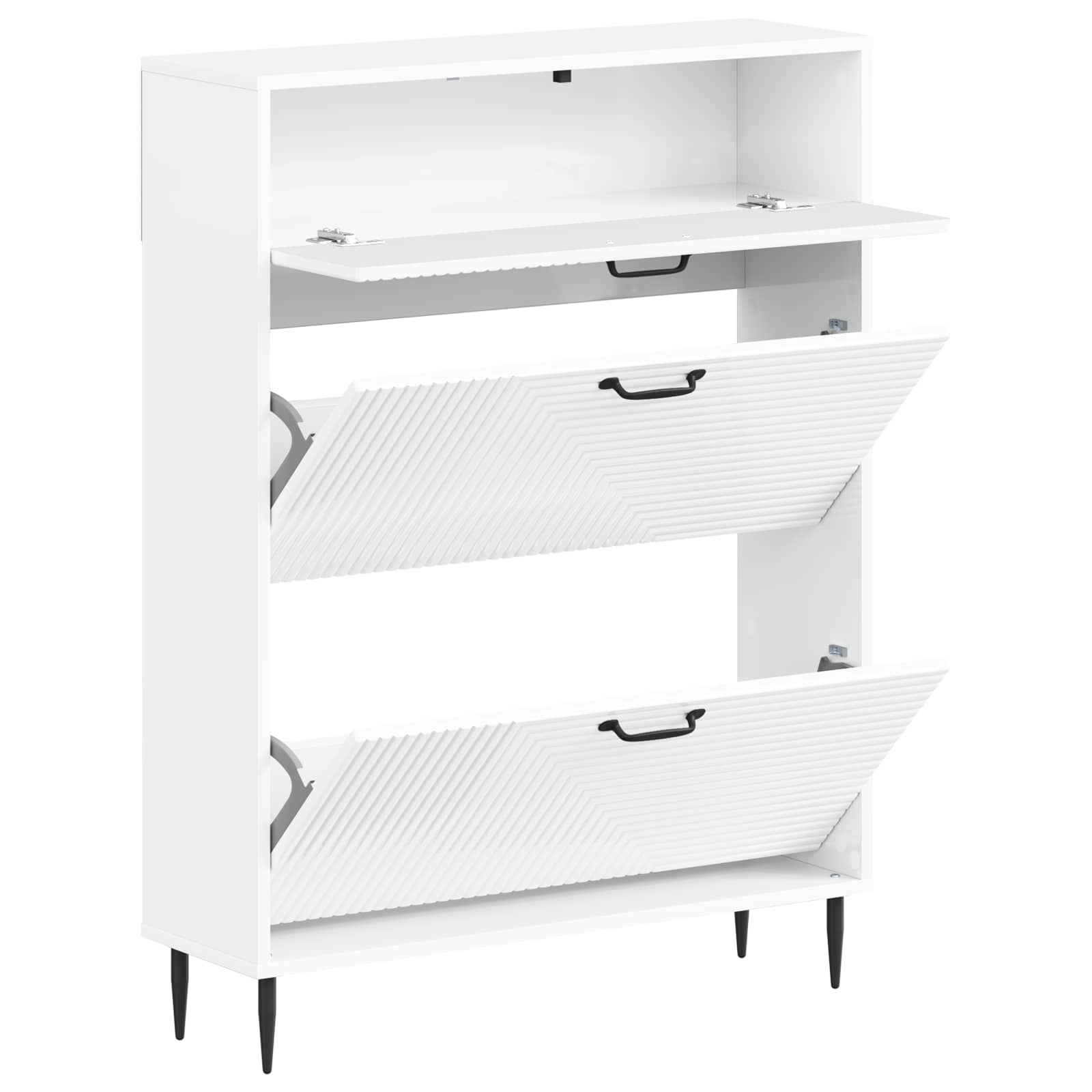 vidaXL Szafka na buty HAARLEM 78 x 24 x 103 cm Drewno inżynieryjne