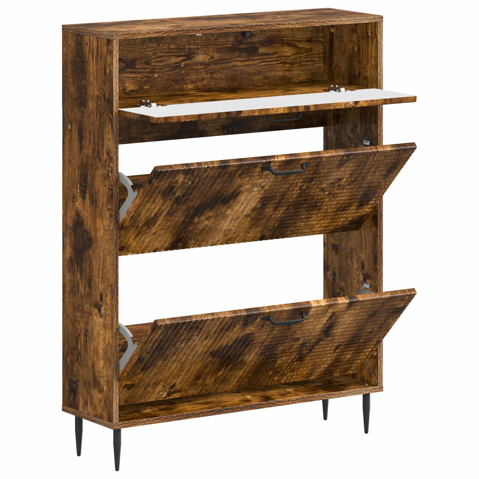 vidaXL Szafka na buty HAARLEM 78 x 24 x 103 cm Drewno inżynieryjne