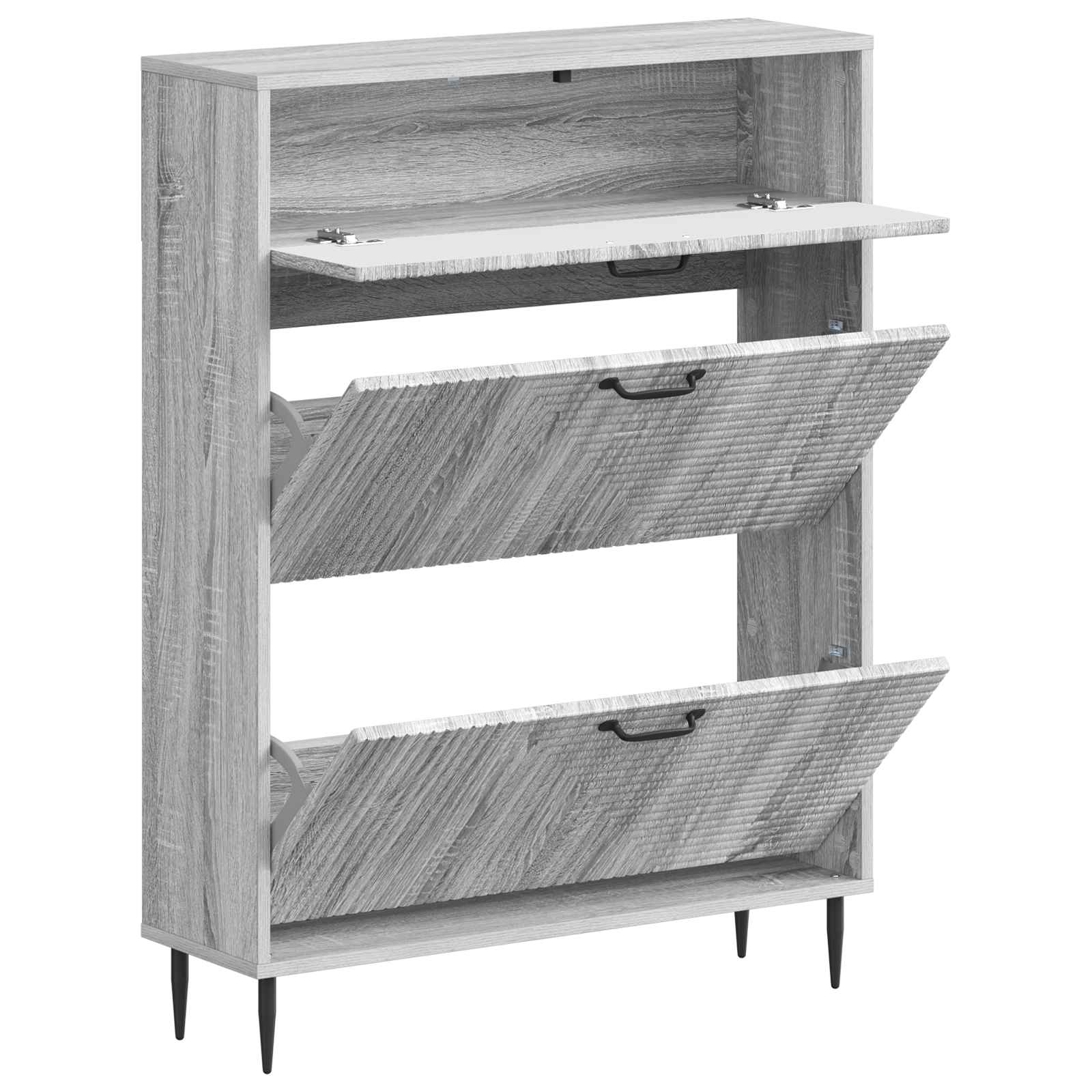 vidaXL Szafka na buty HAARLEM 78 x 24 x 103 cm Drewno inżynieryjne