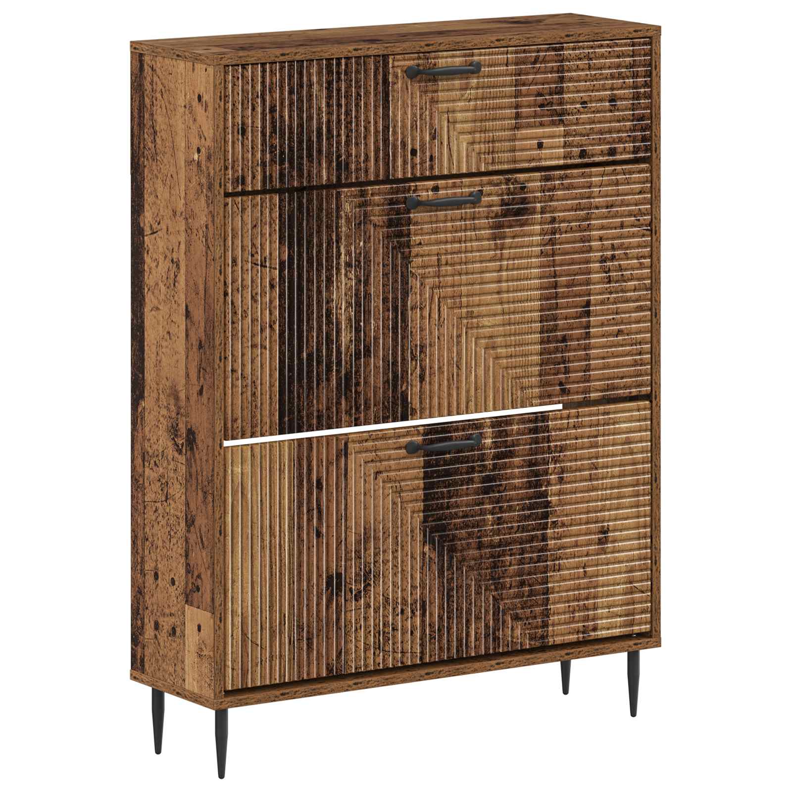 vidaXL Szafka na buty HAARLEM 78 x 24 x 103 cm Drewno inżynieryjne