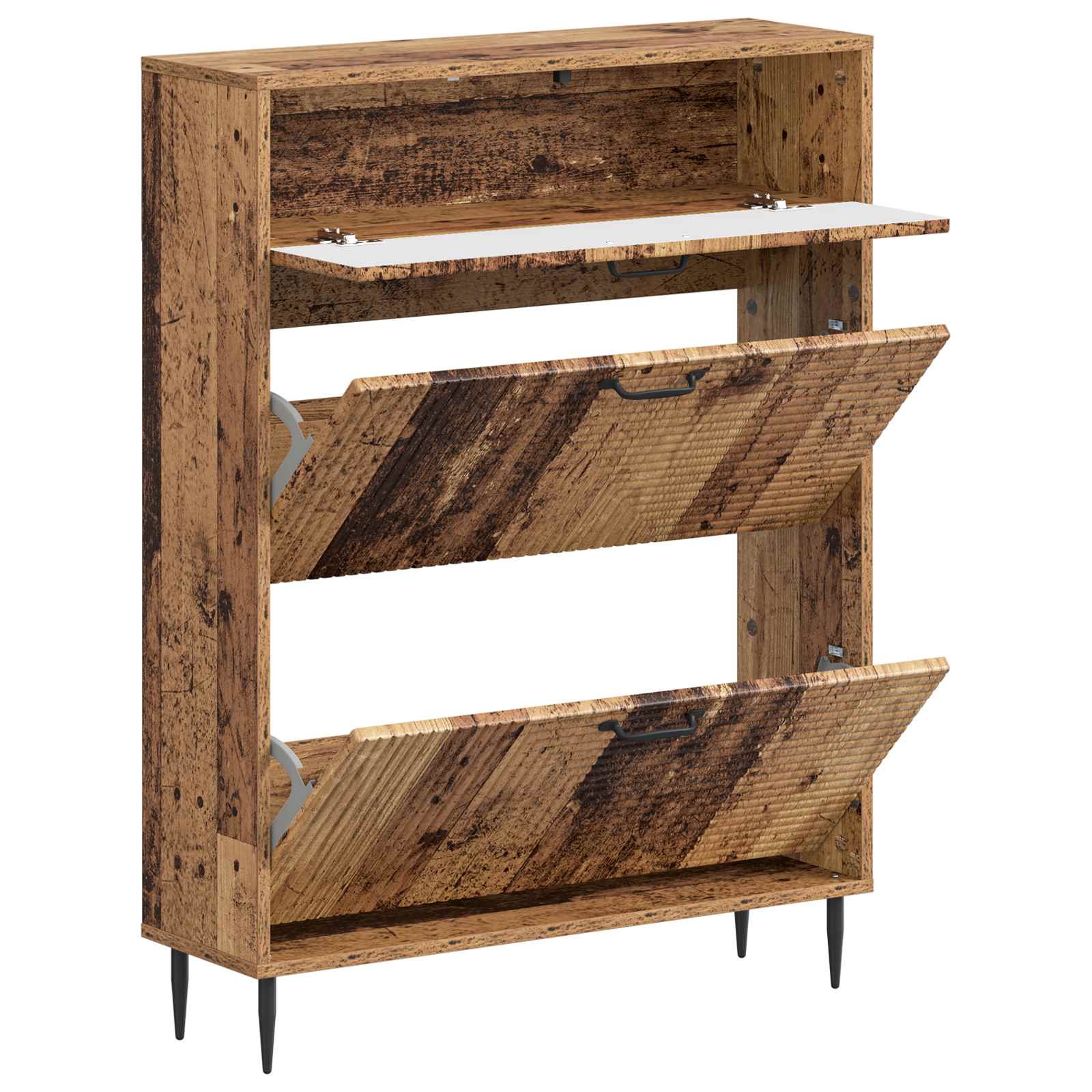 vidaXL Szafka na buty HAARLEM 78 x 24 x 103 cm Drewno inżynieryjne
