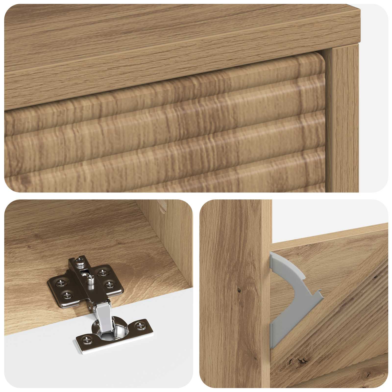 vidaXL Szafka na buty HAARLEM 78 x 24 x 103 cm Drewno inżynieryjne