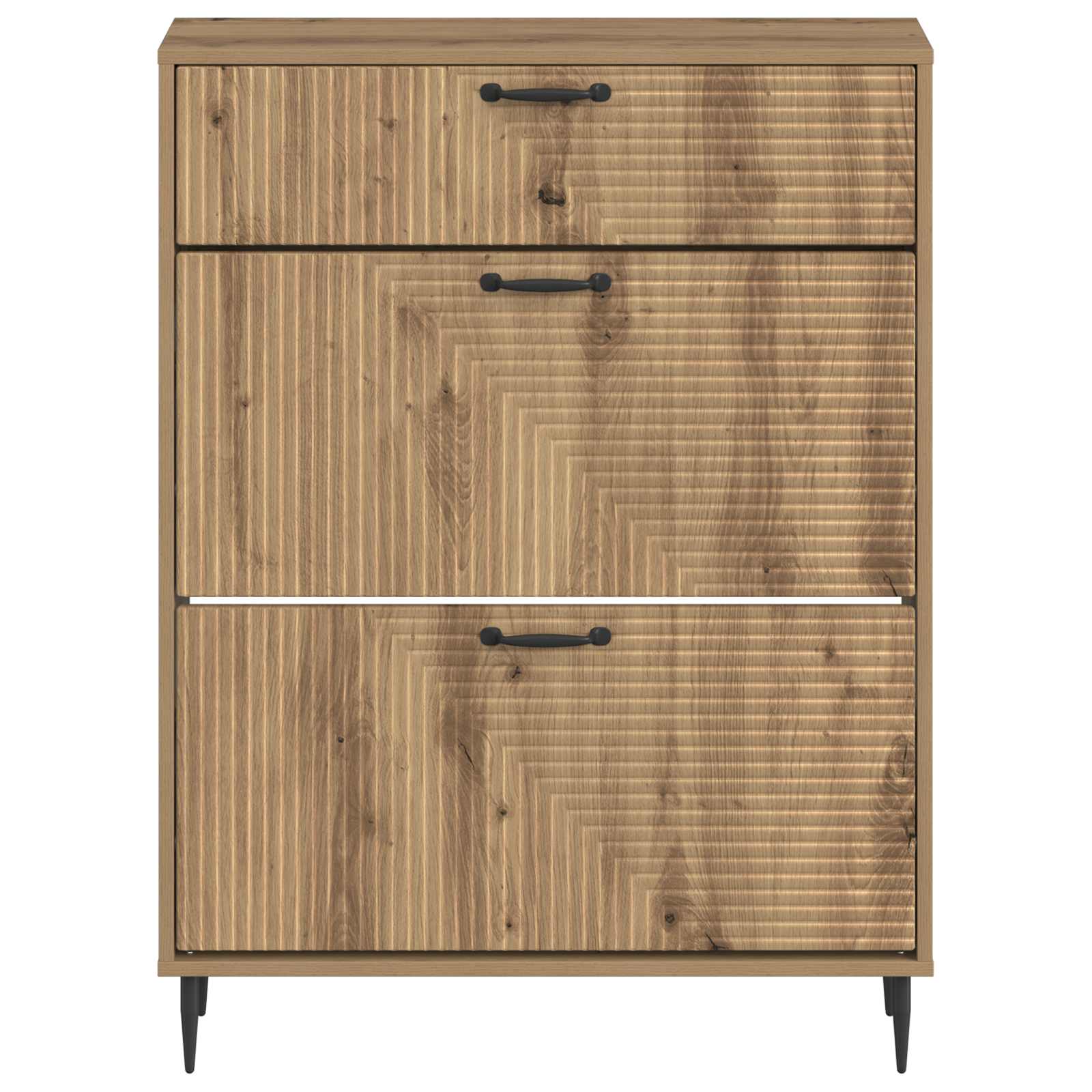 vidaXL Szafka na buty HAARLEM 78 x 24 x 103 cm Drewno inżynieryjne