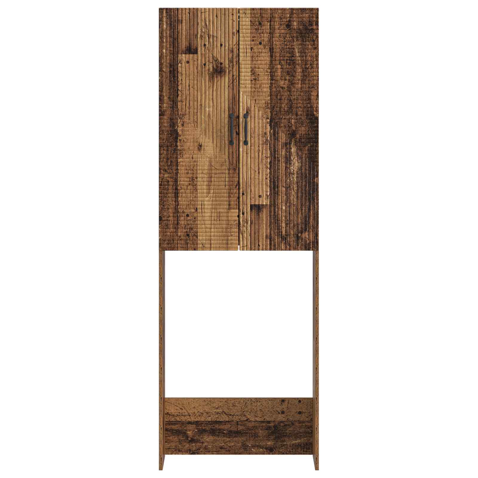 vidaXL Szafka toaletowa HAARLEM Stare drewno 66 x 25,5 x 190 cm