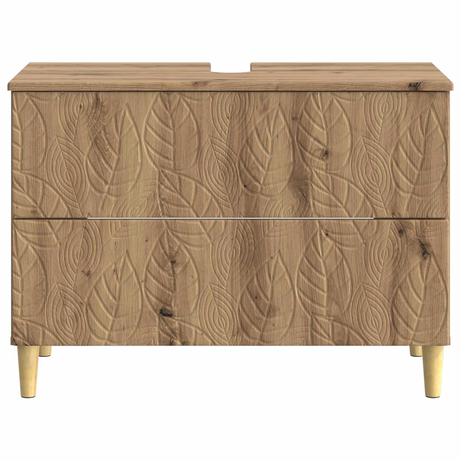 vidaXL Szafka pod umywalkę DELFT Dąb artisan 82 x 41 x 59 cm