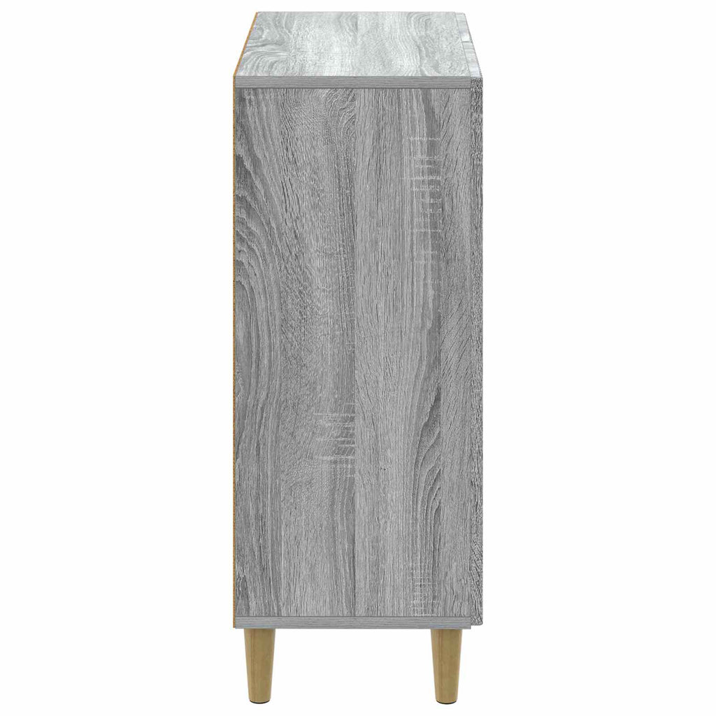 vidaXL Szafka Łazienkowa DELFT Szary Sonoma 59,5 x 31 x 80 cm
