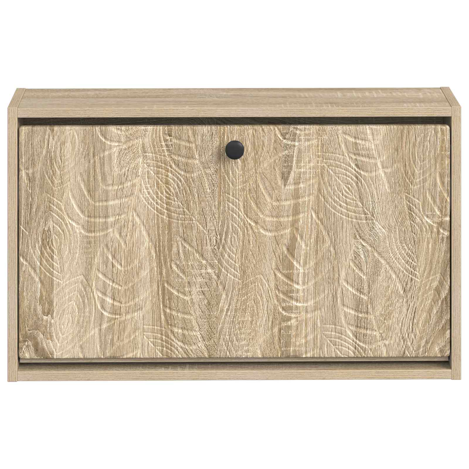 vidaXL Wisząca szafka na buty DELFT 71 x 17 x 43 cm dąb Sonoma