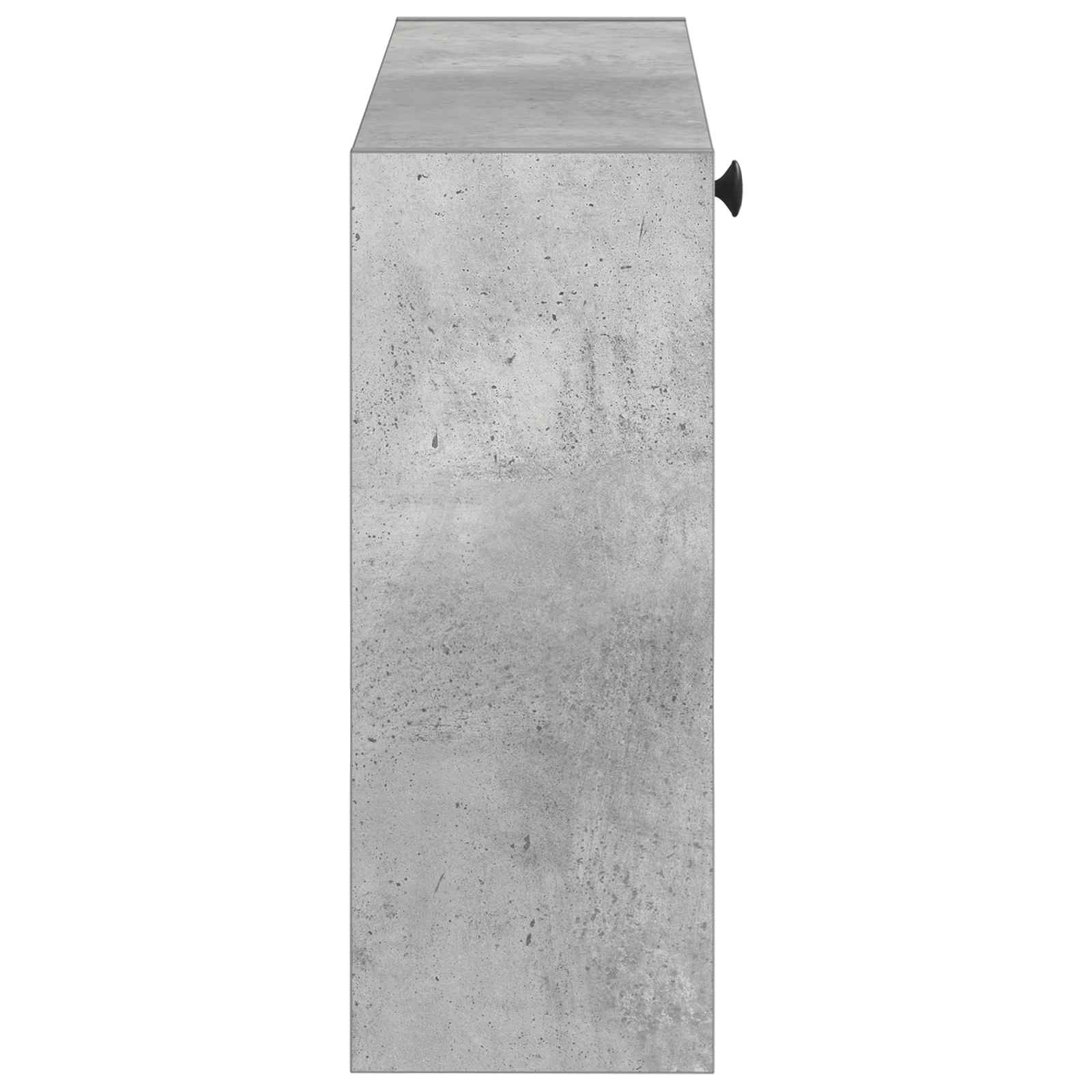 vidaXL Wisząca szafka na buty DELFT 71 x 17 x 43 cm Betonowy szary