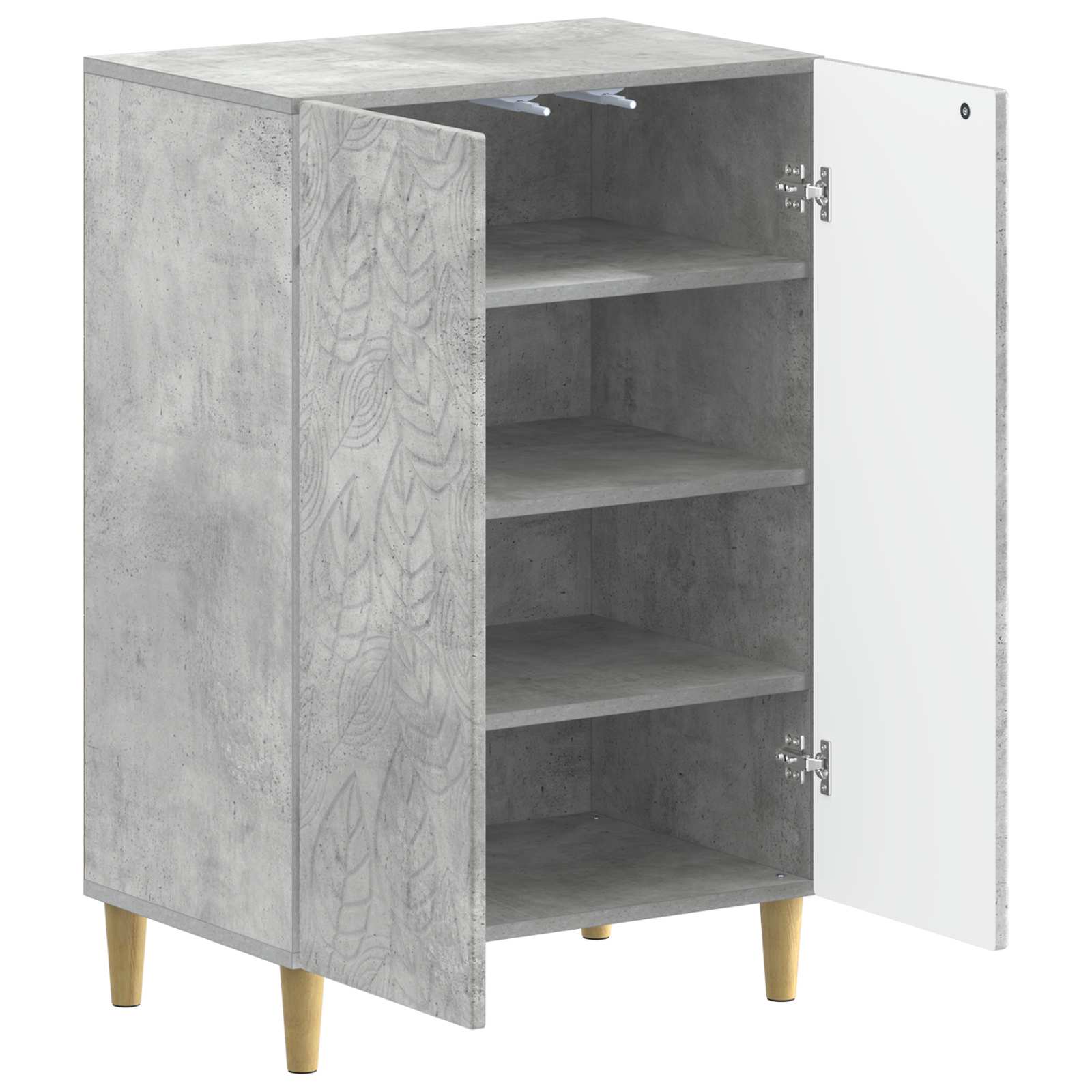 vidaXL Szafka na buty DELFT 59,5 x 39,5 x 90 cm Drewno inżynieryjne