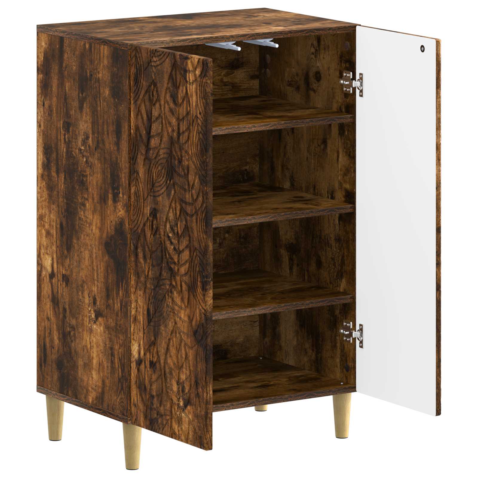 vidaXL Szafka na buty DELFT 59,5 x 39,5 x 90 cm Drewno inżynieryjne