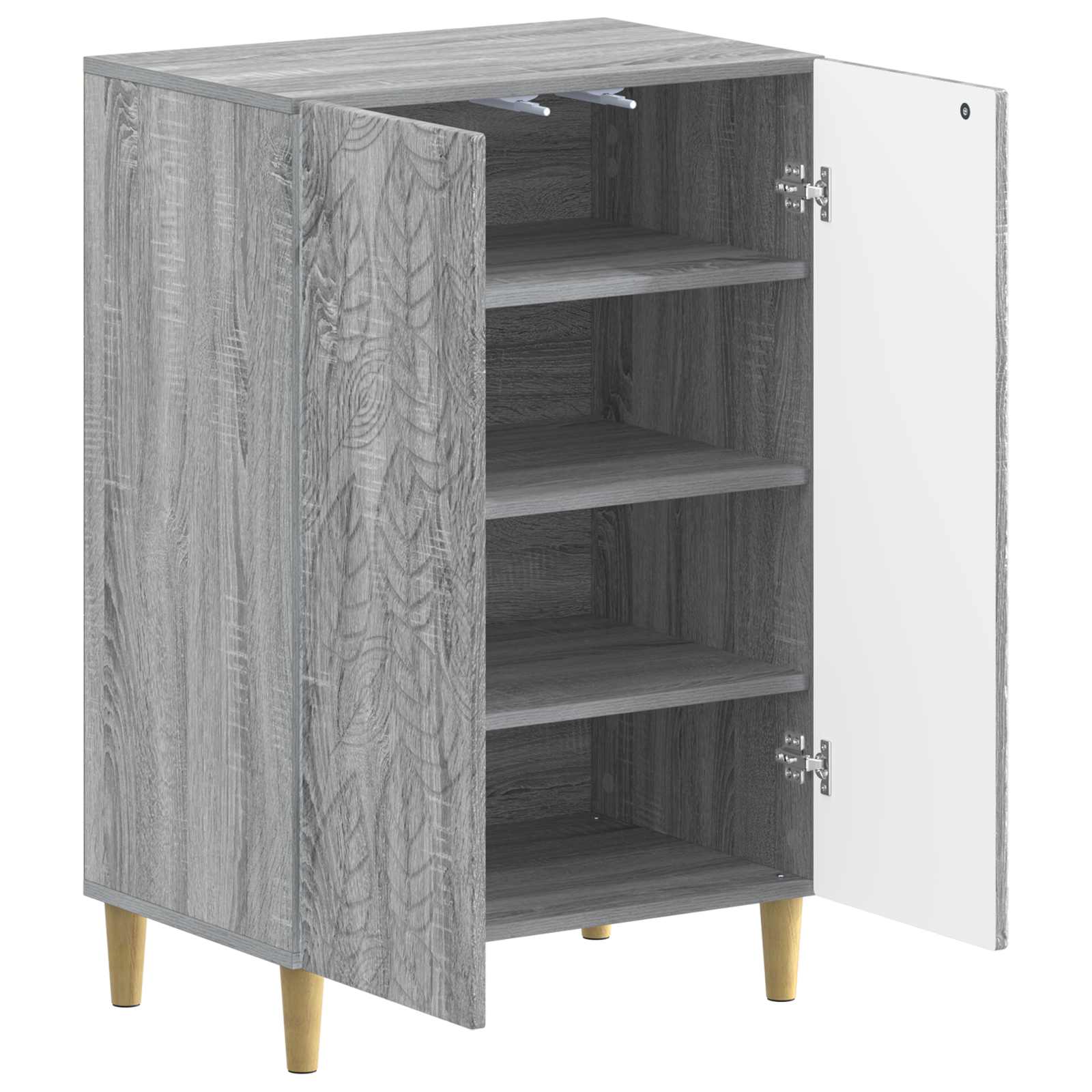 vidaXL Szafka na buty DELFT 59,5 x 39,5 x 90 cm Drewno inżynieryjne