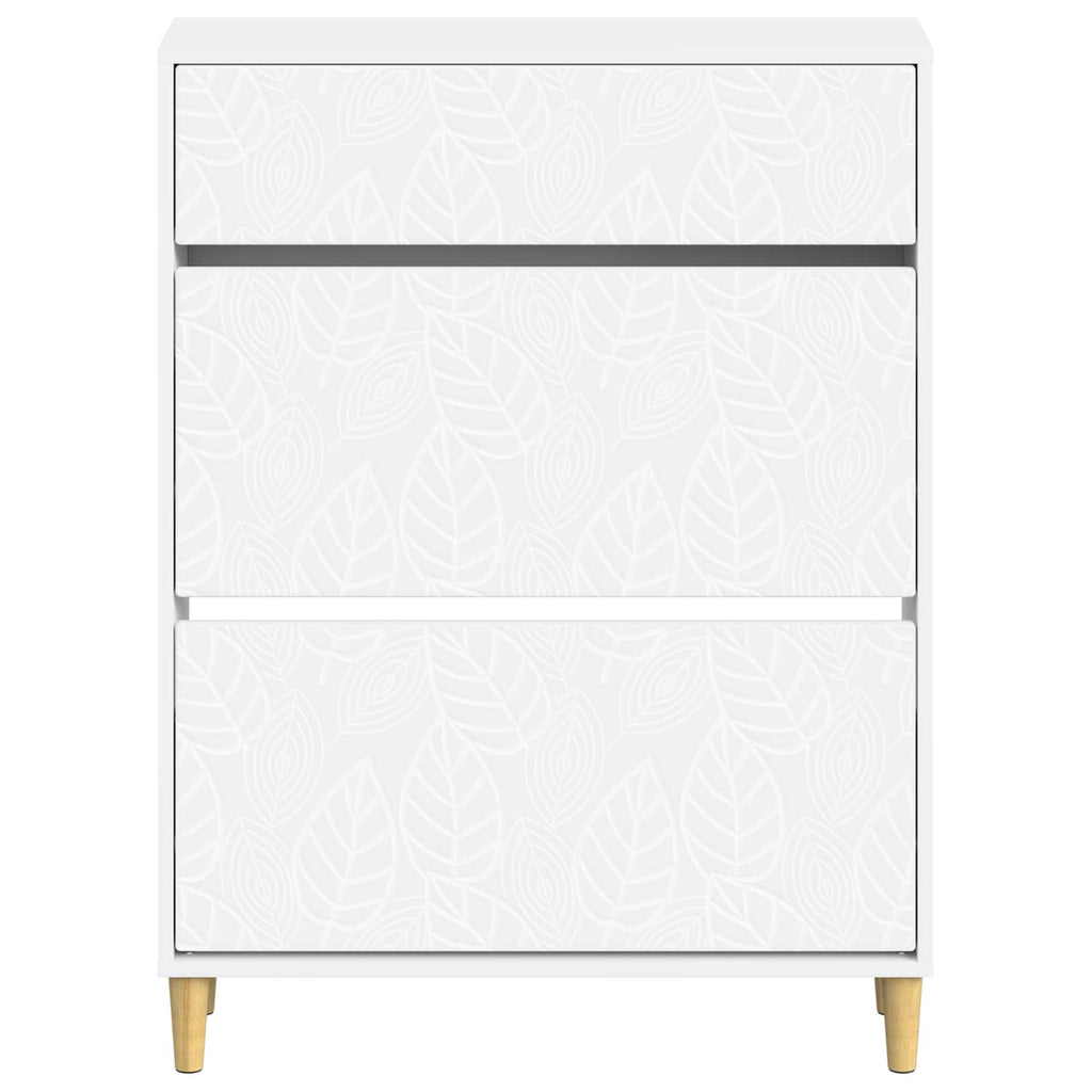 vidaXL Szafka na buty DELFT 78 x 24 x 103 cm Drewno inżynieryjne Biały